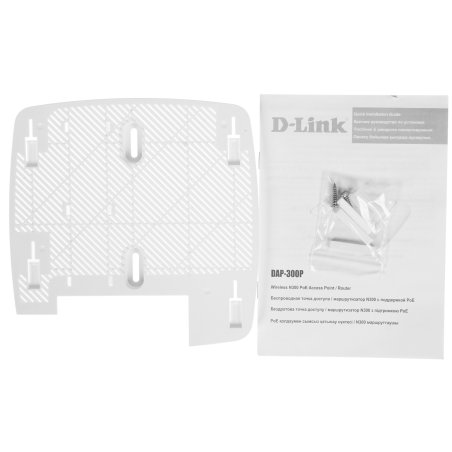 Точка доступа D-Link DAP-300P/A1A N300 10/100BASE-TX белый