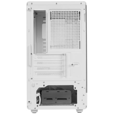 Компьютерный корпус Ginzzu A390 белый Window RGb подсветка 1*USB 3.0, 2*USB 2.0, AU
