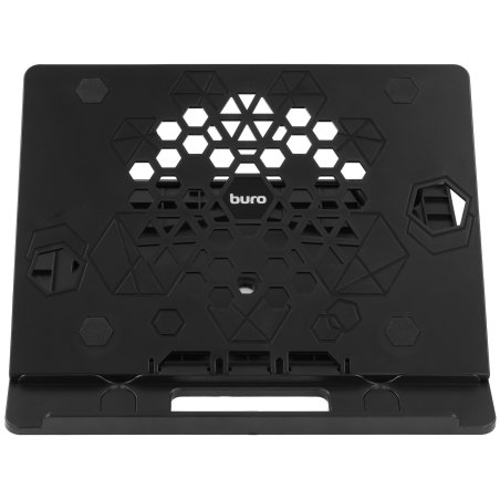 Подставка для ноутбука Buro BU-LS130 15.6" 280x250x15мм 520г металл/пластик черный