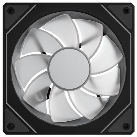 Вентилятор для корпуса Formula Floe 12WH ARPW Reverse ARGb белый, 120 мм, 1500 об/мин, 20.15 дБ, 4 pin