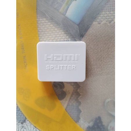 Разветвитель HDMI 4K Splitter Orient HSP0102HL, 1->2, HDMI 1.4/3D, UHDTV 4K(3840x2160)/HDTV1080p/1080i/720p, HDCP1.2, питание от USB, пластик.корпус