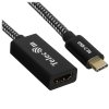 Кабель-адаптер Telecom TCC022 USB3.1 Type-Cm --> HDMI A(f) 8K@60Hz, 0.2m, медь