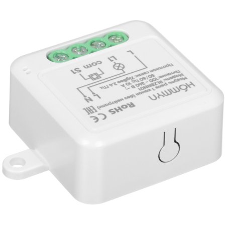 Модуль реле HOMMYN zigbee 1 канал (без нейтрали) RLZBNN01