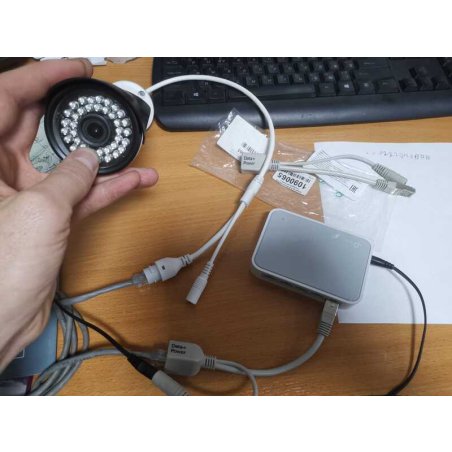 Сетевое оборудование MikroTik RBPOE (DATA+Power)