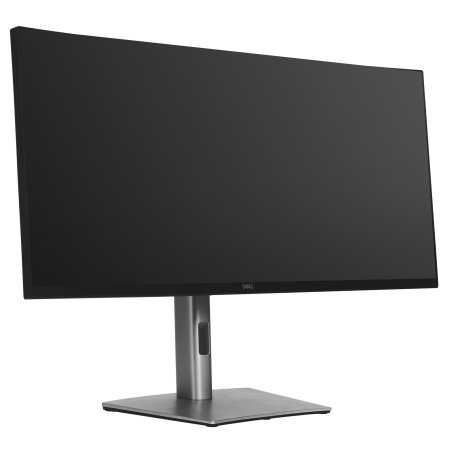 Монитор 34.14" Dell P3424WE IPS 3440x1440, 60 Гц, 5 мс, 21:9, 300 кд/м2, 1xHDMI, 1xDP, изогнутый, серебристый/черный