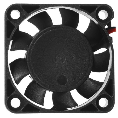 Вентилятор для корпуса Rexant RX 4010MS 24VDC черный, 40 мм, 4800 об/мин, 20 дБ, 2 pin