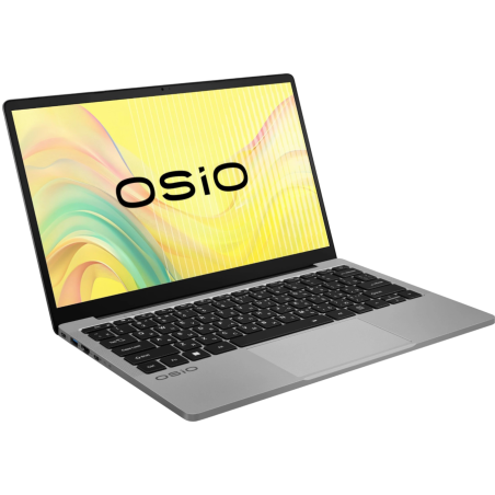 Ноутбук OSIO FocusLine F150i-020 15.6", 2023, IPS, Intel Core i5 1235U 1.3ГГц, 10-ядерный, 16Gb DDR4, 512Gb SSD, Intel Iris Xe graphics, без операционной системы, серый