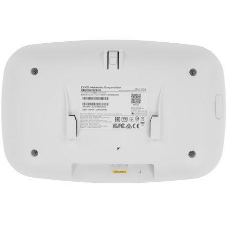 Точка доступа Zyxel NebulaFlex NWA110BE, Wi-Fi 7 (BE6500), MU-MIMO 4x4:2 + 2x2, 1xLAN 2.5GE, без БП
