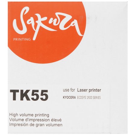 Картридж лазерный Sakura TK55/57 для Kyocera Mita FS-1920, черный, 15000 к.