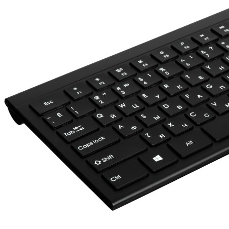 Клавиатура беспроводная Acer OKR300 черный USB (ZL.KBDEE.014)