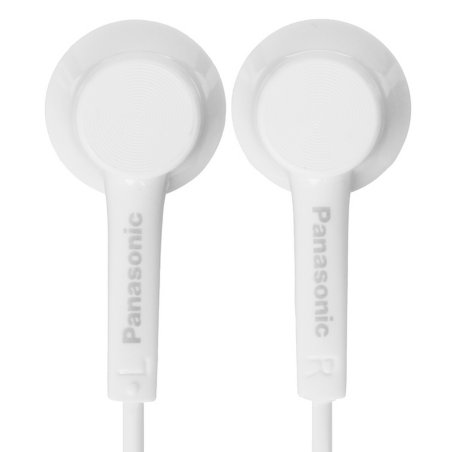 Наушники Panasonic внутриканальные 10-24000Гц 1.2м 3.5мм 98дБ микрофон белые