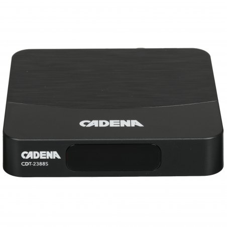 Приставка для цифрового ТВ Cadena CDT-2388S черный, DVB-T2, DVB-T, HDMI, USB 2.0