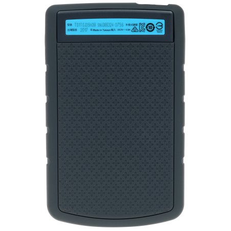 Внешний HDD 2.5" Transcend StoreJet 25A3, 1TB, USB 3.2 Gen 1 Type-A, 5400 rpm, черный