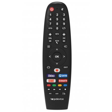 Телевизор TopDevice 65" TDTV65ES13U_BK черный DLED UHD 60Hz Smart TV YaOS 2GB/32GB