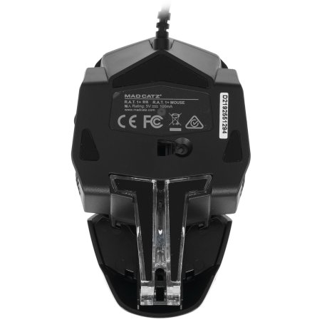 Мышь проводная игровая Mad Catz R.A.T. 1+ (ADNS3050, USB, 3 кнопки, 2000 dpi) черная
