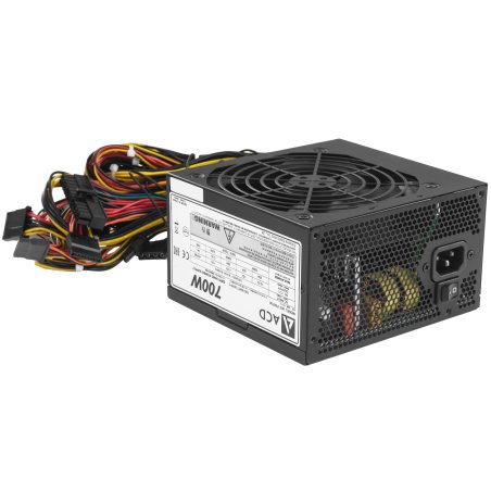 Блок питания серверный ACD 1U0600 600W, 1U (ШВГ=100x40.5x200 мм), efficiency 87/90/87, 4см fan, (Enhance ENH2360-05YGF) (аналог FSP500-701UN), OEM серый