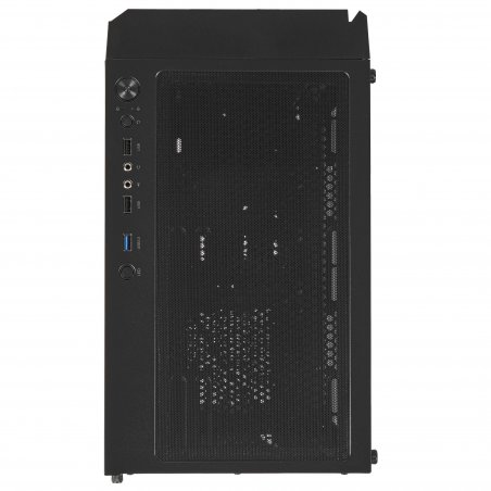 Компьютерный корпус Accord 3312 черный без БП ATX 2xUSB2.0 1xUSB3.0 audio bott PSU