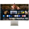 Монитор 31.5" Samsung Smart M8 M80F VA 3840x2160, 60 Гц, 4 мс, 16:9, 400 кд/м², HDMI 2.0, USB-C, USB Hub (2x USB), HDR10+, динамики (2x5 Вт), веб-камера, белый