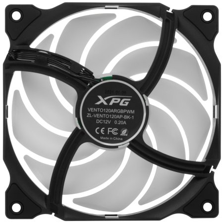 Комплект вентиляторов для корпуса ADATA XPG VENTO 120 ARGb PWM черный, 120 мм, 1850 об/мин, 21 дБ, 4 pin