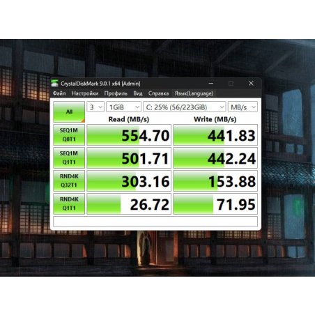 Накопитель SSD WD Green WDS480G3G0A, 480Gb, SATA III, 2.5", R/W 545/545