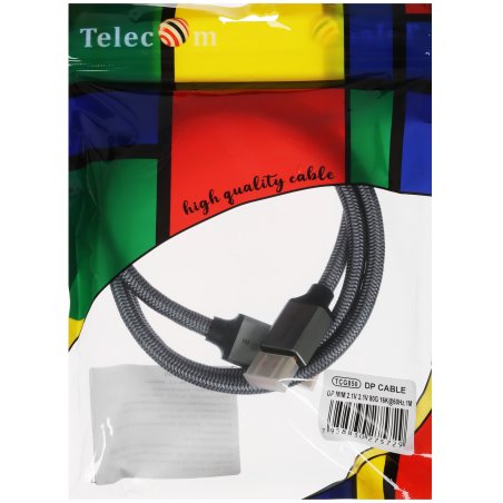 Кабель соединительный Telecom TCG850-1M DP-DP 2.1V 16K@60Hz 1м, медь