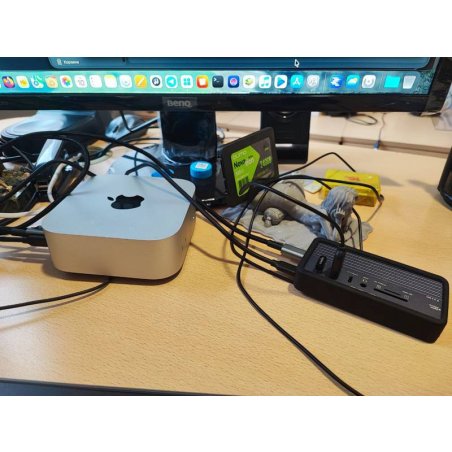 ПК Apple Mac mini A3239 M4 Pro 12 core (4.41) 24Gb SSD512Gb 16 core GPU macOS GbitEth WiFi BT серебристый (MCX44HN/A)