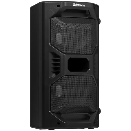 Портативная акустика Defender Rage 50 Вт Light/BT/FM/USB/LED/TWS черный