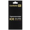 Термопрокладка ExeGate Ice EPG-16WMK (50x90x1.5 мм, 16 Вт/ (м•К), теплопроводящая клейкая двухсторонняя)