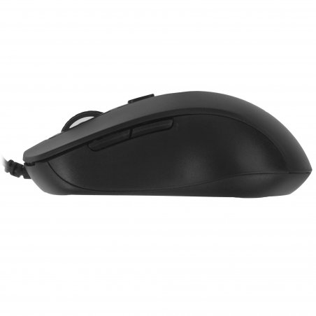 Мышь проводная Oklick 211M черный, 2400 dpi, USB, кнопки - 6