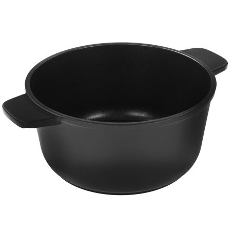 Кастрюля Maunfeld Osvald MF22SVLD03CR универсальная из литого алюминия со стеклянной крышкой, 3 л