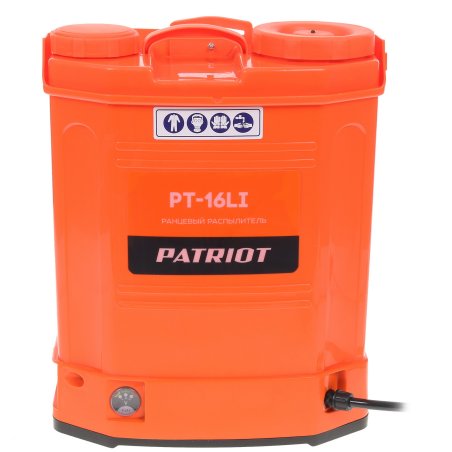 Опрыскиватель Patriot PT-16LI аккум. ранц. 16л оранжевый (755302520)