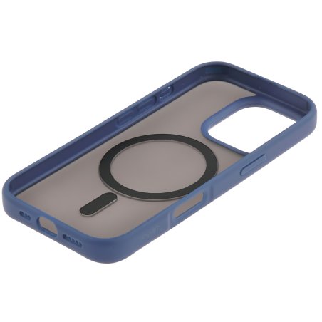 Чехол (клип-кейс) uBear для Apple iPhone 16 Pro Cloud with MagSafe синий (CS432DB63PMT-I24M)