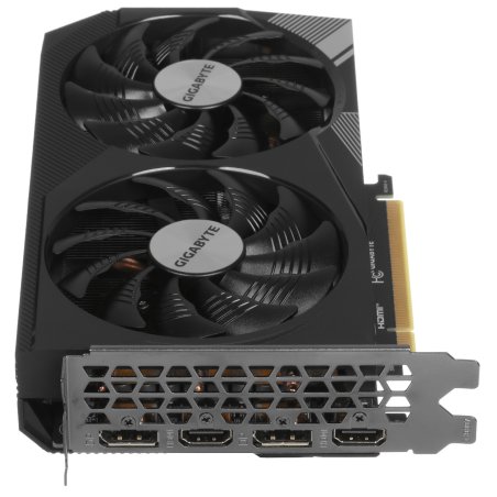 Видеокарта Gigabyte RTX 3060 WINDFORCE OC 12Gb GDDR6 192bit 2xDP 2xHDMI 2FAN (GV-N3060WF2OC-12GD)