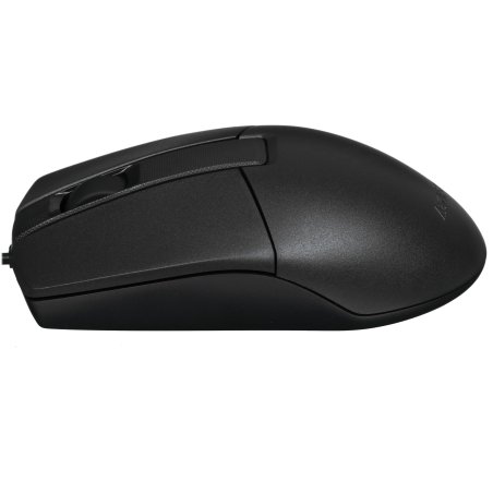 Мышь проводная A4Tech OP-335S черный, 1200 dpi, USB, кнопки - 3