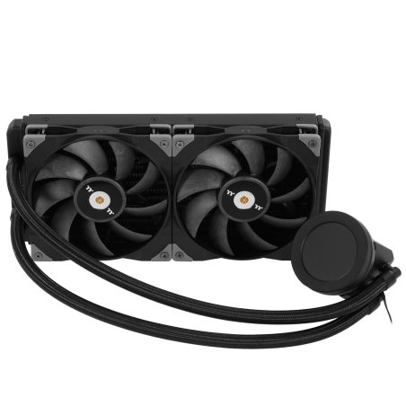 Система водяного охлаждения Thermaltake TH420 V2 Ultra ARGb Soc-AM5/AM4/1151/1200/1700 черный 4-pin 34.7dB Al+Cu LCD Ret (CL-W386-PL14SW-A)