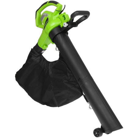 Воздуходувка-пылесос садовый электрический Greenworks BL3000, 220 В, 3000 Вт 2406507