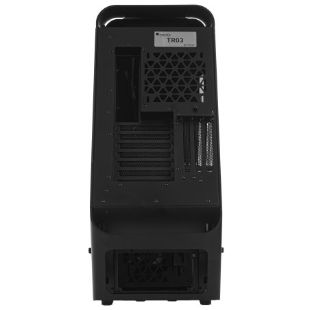 Компьютерный корпус JONSBO TR03-A Black без БП, боковая панель из закаленного стекла, mini-ITX, micro-ATX, ATX, черный