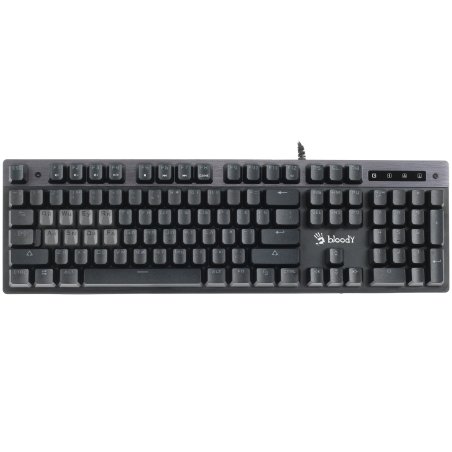 Клавиатура проводная A4Tech Bloody B500N USB серый