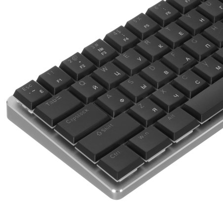 Клавиатура проводная Acer OKW302 (ZL.KBDCC.01C), USB, серебристый