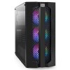 Компьютерный корпус Miditower ExeGate EVO-9205-NPX600 (ATX, БП 600NPX с вент. 12 см, с окном, 1*USB+1*USB 3.0, аудио, 3 вент. 12см с RGb подсветкой)