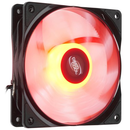 Вентилятор для корпуса DEEPCOOL RF120B черный, 120 мм, 1300 об/мин, 21.9 дБ, 3 pin
