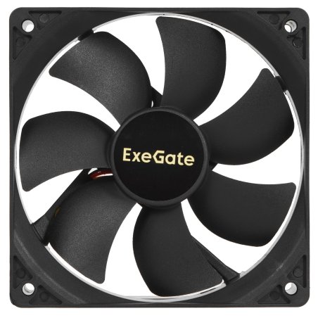 Вентилятор для корпуса ExeGate EX12025S3PM черный, 120 мм, 1500 об/мин, 24 дБ, 3 pin