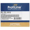 Картридж струйный ProfiLine PL-CL-513 для принтеров Canon Pixma iP2700 MP240/250/260/270/272/280/480/490/492/495/MX320/330/340/350 Color водн