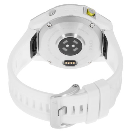 Смарт-часы Garmin Epix (Gen 2) Sapphire титановый белый 47мм