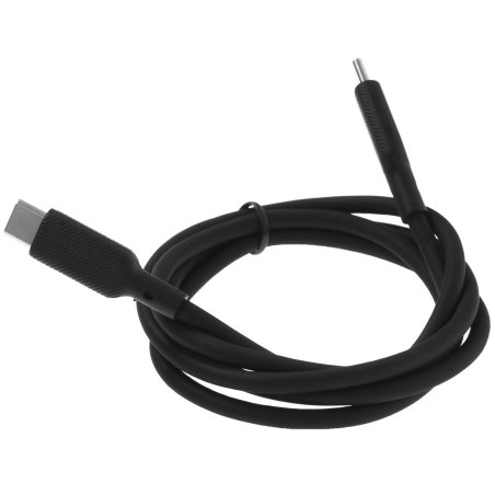 Кабель QUMO 32964 Type-C на Type-C, силиконовый, 1м, 3A, 60W, PD черный