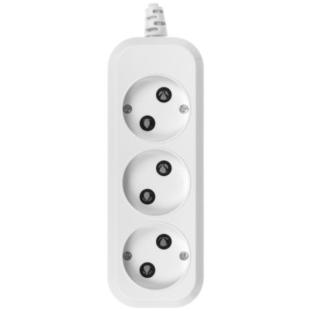 Сетевой удлинитель Buro BU-PSL3.3/W 3 м (3 розетки) белый (пакет ПЭ)