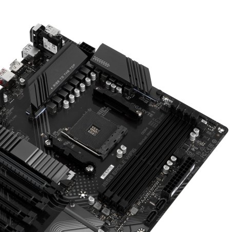 Материнская плата Gigabyte B550 EAGLE WIFI6, AM4, AMD B550, 4xDDR4, 4xSATA, 2xM.2, 1xPCIe 4.0 x16, 4xPCIe 3.0 x16, 1xHDMI, 1x 1Gb LAN, 1xUSB-C 3.2 Gen 1, 1xUSB-A 3.2 Gen 2, 2xUSB-A 3.2 Gen 1, 4xUSB-A 2.0, 3x3.5 мм, 7.1, ATX