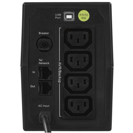 Источник бесперебойного питания HIDEN EXPERT ULPS800RM 800ВА/720Вт Линейно-интерактивный ИБП Rackmount 2U, 8xIEC C13, USB, RS232, SNMP слот, встроенные АКБ 2x12B/7Ач