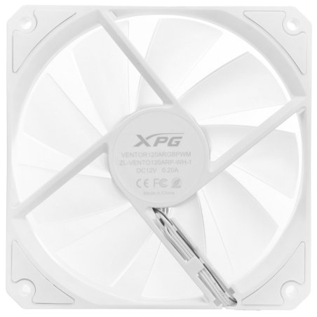 Вентилятор для корпуса ADATA XPG VENTO R 120 ARGb PWM белый, 120 мм, 1600 об/мин, 32 дБ, 4 pin