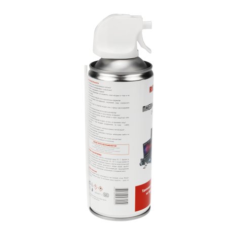 Сжатый воздух (пневматический очиститель) DUST OFF, Rexant, 400 мл, аэрозоль